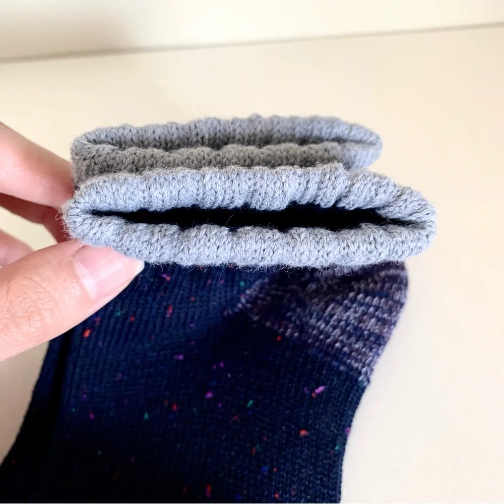 NWOT Rainbow confetti socks